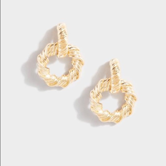 Zara Flower Boho Gold Pearl Dangle Big Long Drop Cocktail Earrings - Picture 13 of 13